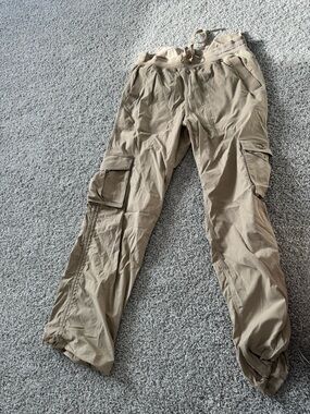 lululemon athletica Women's Tan Cargo Track Joggers